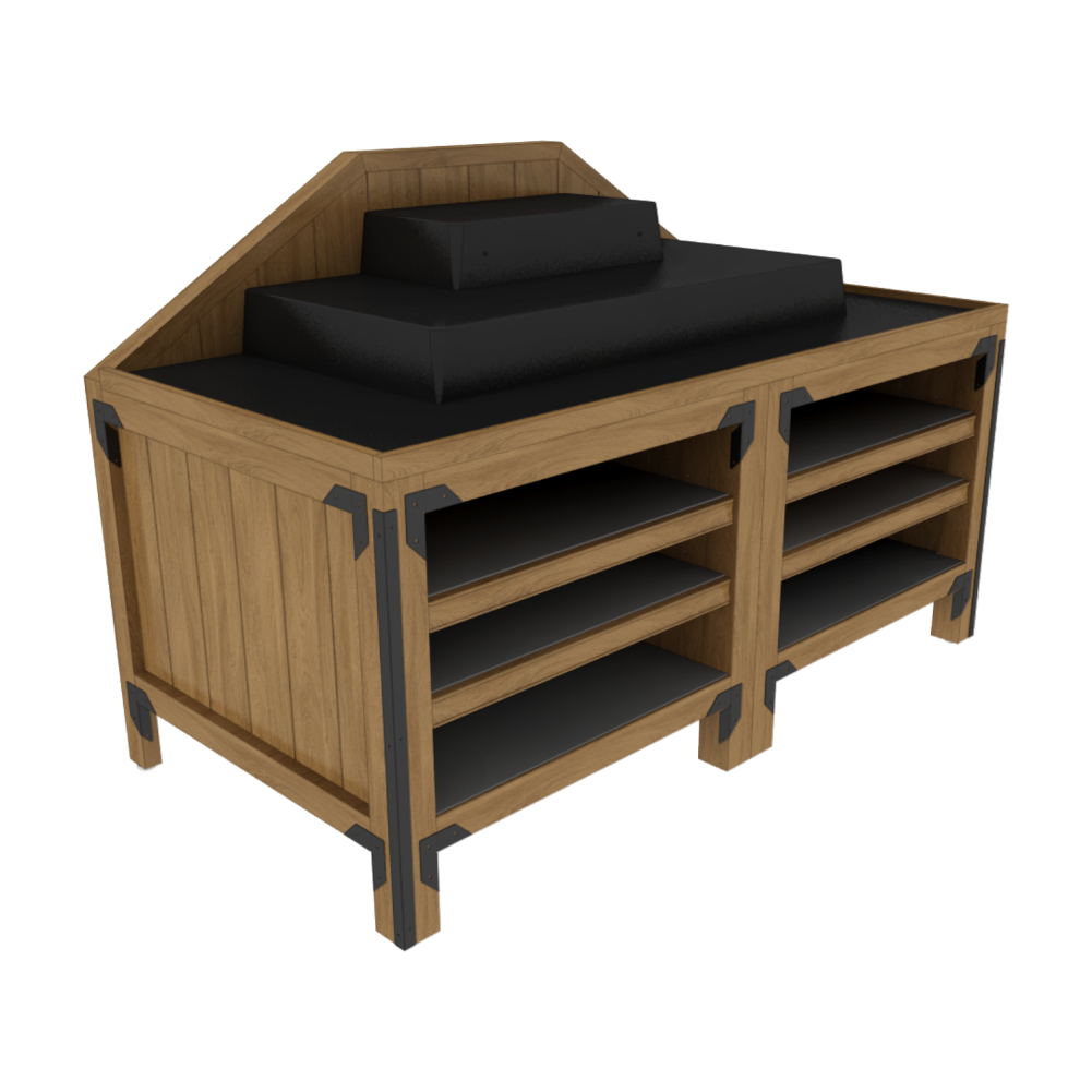 2 Orchard Bin End Cap