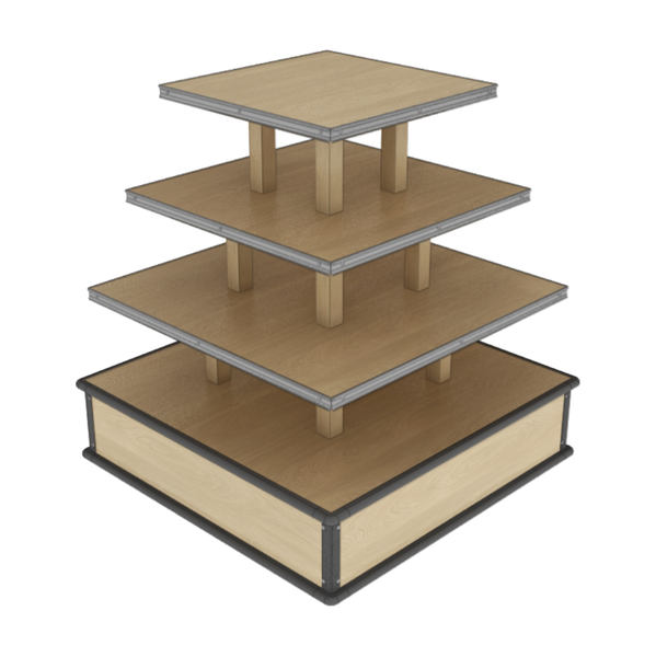 Multi-Tiered Shop Around Display