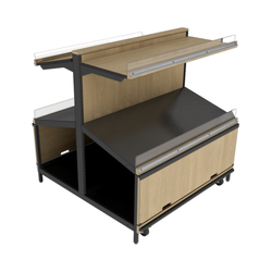 Produce Double Sided Display