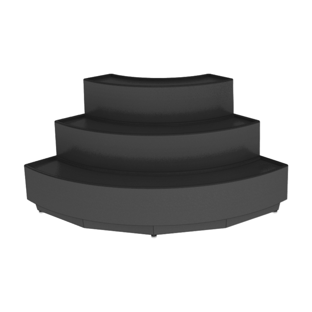 90° Floral Wall Corner Unit