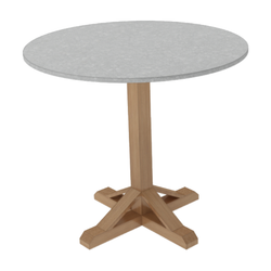 36" Tall Round Table
