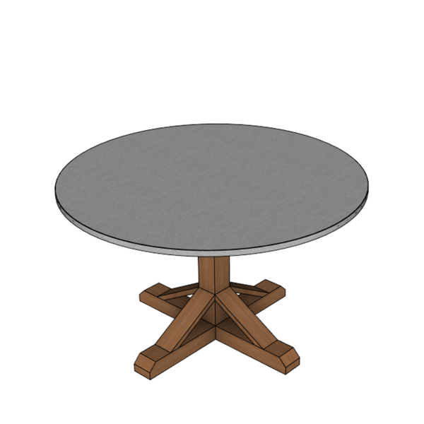 24" Tall Round Table