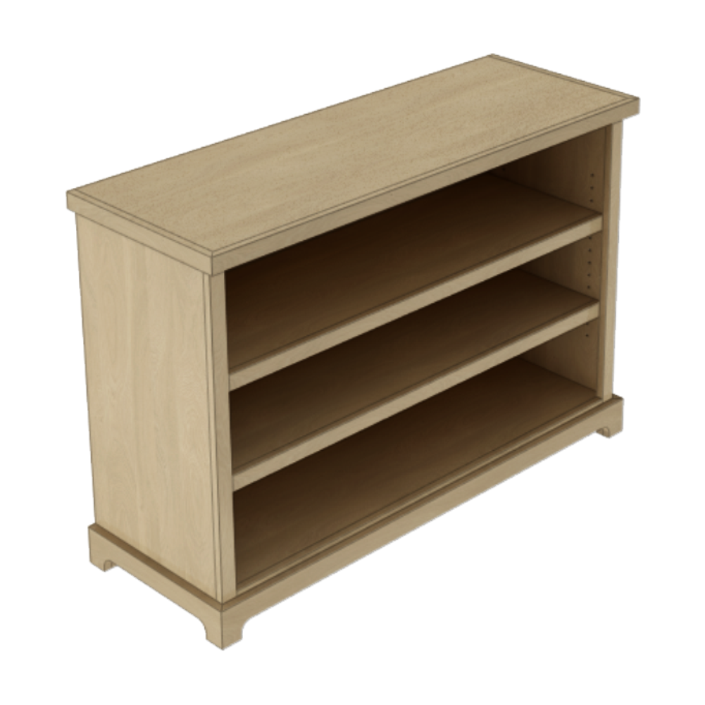 34" Tall Floral Hutch