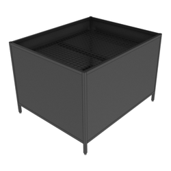 48" X 40" Metal Dump Bin