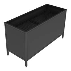 48" X 20" Metal Dump Bin