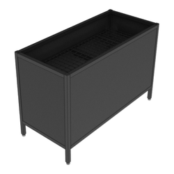 40" X 18" Metal Dump Bin
