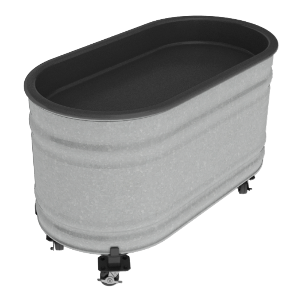 Galvanized Oval Trough