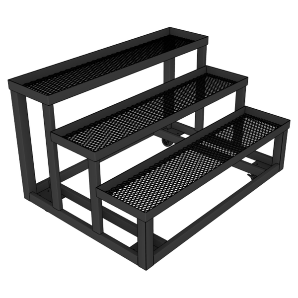 3-Tier Shelving Display