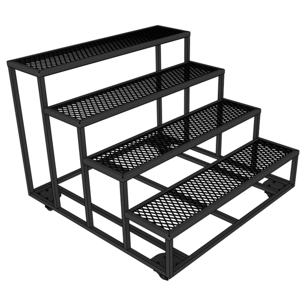 4-Tier Shelving Display