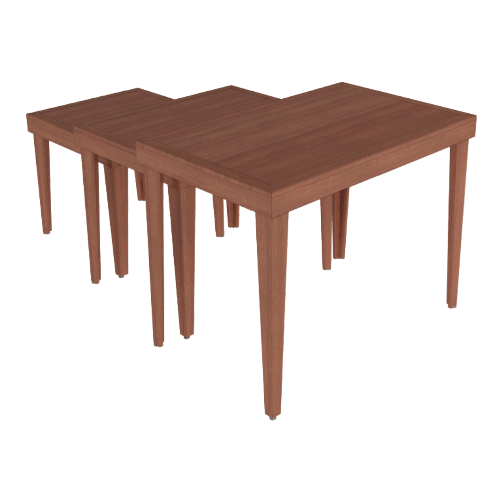 Set of 3 Tapered Legs