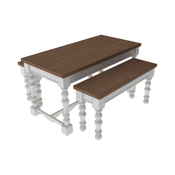 Set of 2 Turned Leg Tables