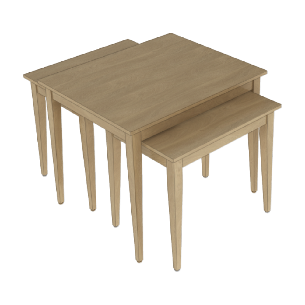 2 Set of Tapered Leg Tables
