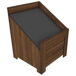 Slant Top Orchard Bin  - Right