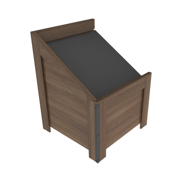 Slant Top Orchard Bin - Left