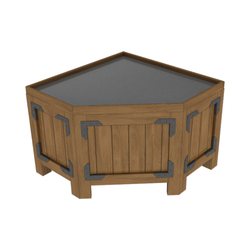Wedge Front Orchard Bin