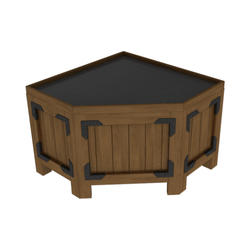 Wedge Front Orchard Bin