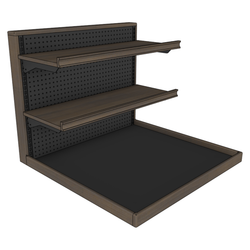 Pegboard Back Topper
