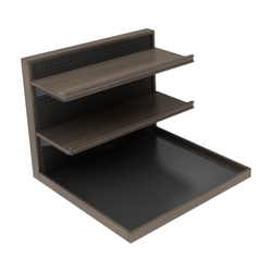 Pegboard Back Topper