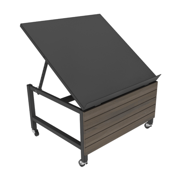 48" X 40 ¾" Adjustable Euro Table