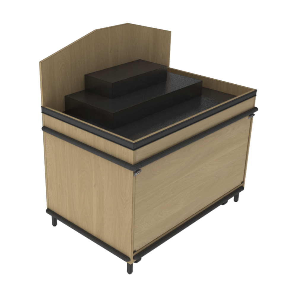 2-Step Riser Produce End Cap