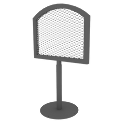 Round Sign Holder