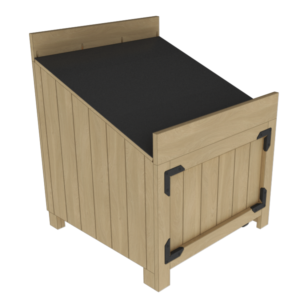 Slant Top Orchard Bin – Center