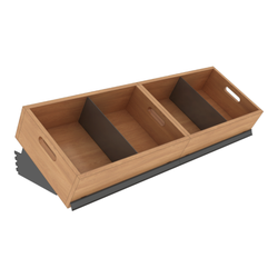 Attachable Sloped Wine Crate