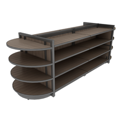 Wine Shelving Floor Display