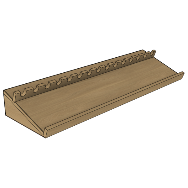 Sloped Wine Crate