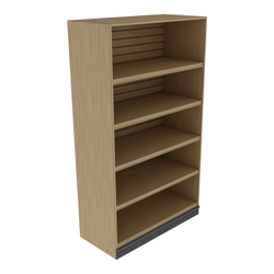 84" Tall 4-Shelf End Cap