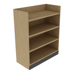 60" Tall 3-Shelf Inline Display