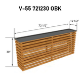Produce Display Extender | Refrigerated Display | The Marco Company-V-55 721230 OBK