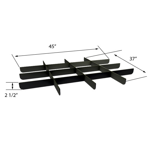 Produce Display  Bin Riser | Produce Display | The Marco Company-OCT-GRID