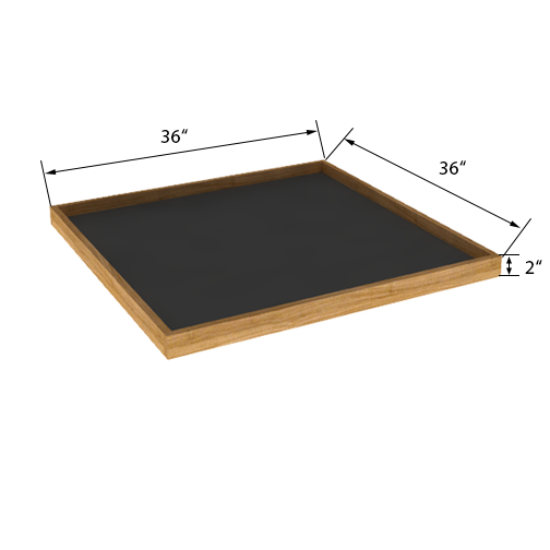 Table Top Tray | Produce Display | The Marco Company -OB-TRAY 3636