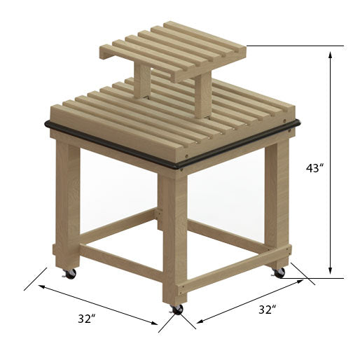 Bakery Display Shelving and Cases | The Marco Company-BAK-TBL O DGKIT