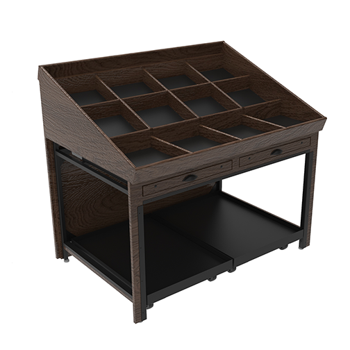 Produce Euro Table | Produce Display | The Marco Company - PRO BIN 16 O KB