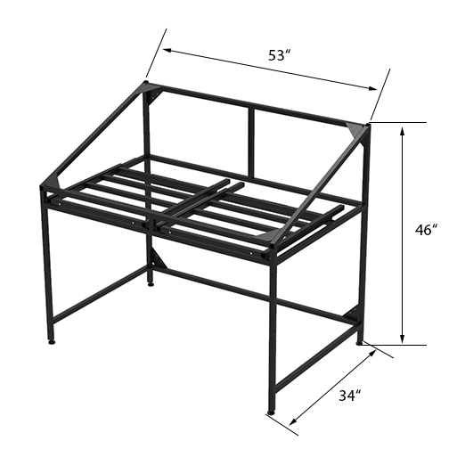 Banana Table Metal Frame-PRO BAN MTL ONLY