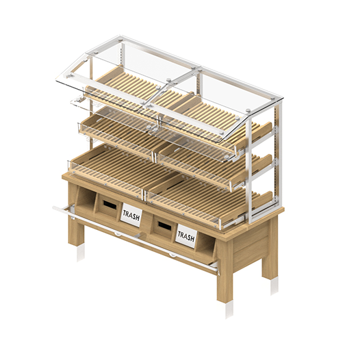 Raised Artisan Bakery Table