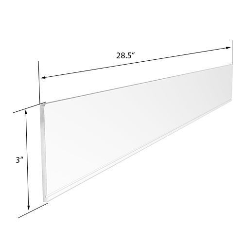 Clear Front Guard GRCFN 28.5X3.0