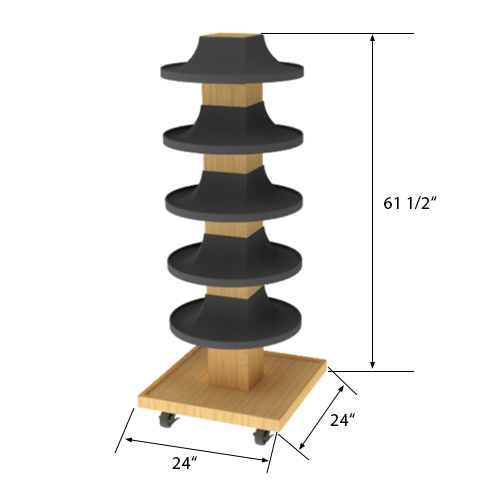 Banana Display | Produce Display | The Marco Company - PBU-8