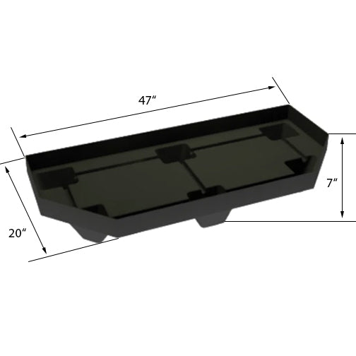 Produce display bin base | Produce Display | The Marco Company-OCTPB-20X47