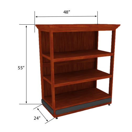 Wine Upright Display | Wine Cabinets | The Marco Company-WN-010