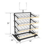 Bakery Display Shelving and Cases | The Marco Company -MET-435 EC