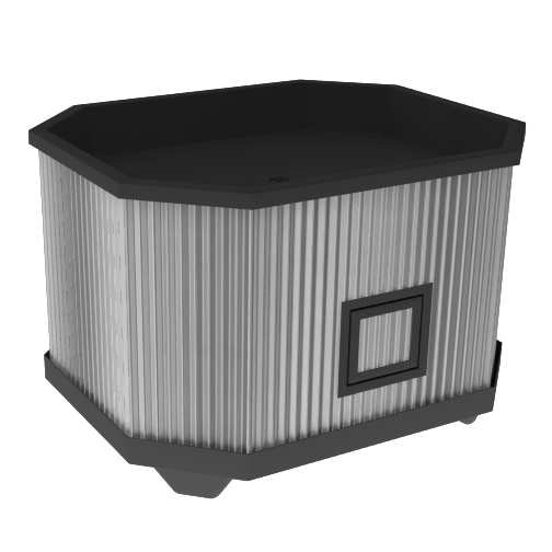 Produce Display Bin | Orchard Bin | The Marco Company-ICE-BIN 03 GAL