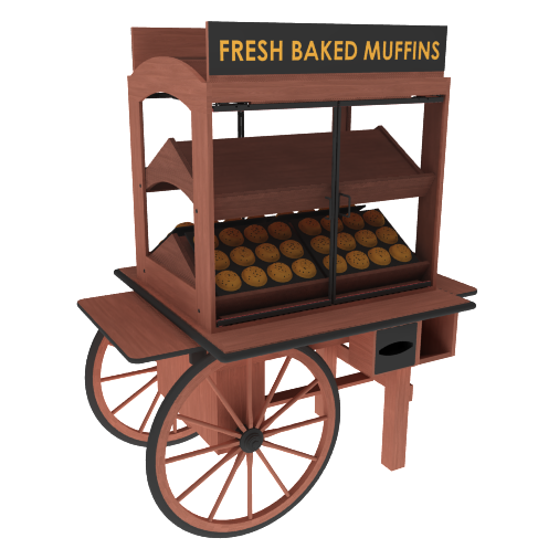 Display Carts | Produce & Bakery Display | The Marco Company-M-CART-008