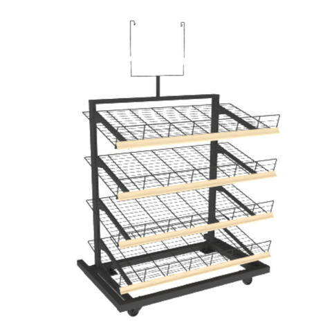 Bakery Display Shelving and Cases | The Marco Company-MET-435 EC