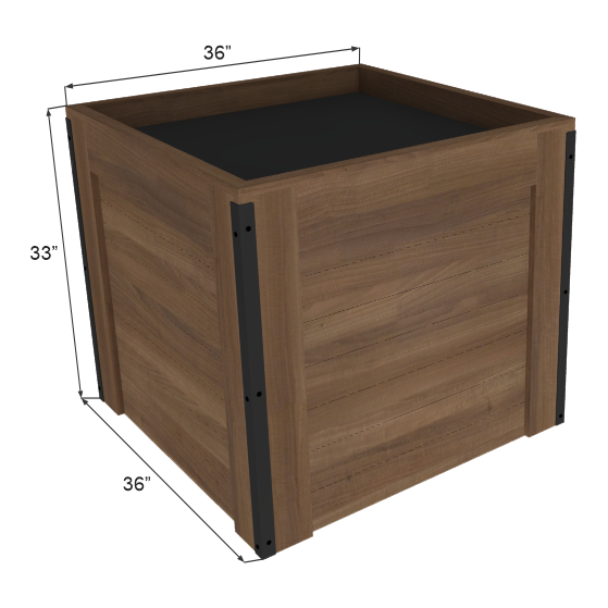 3' X 3' Orchard Bin<br>OB-40307 RMSB