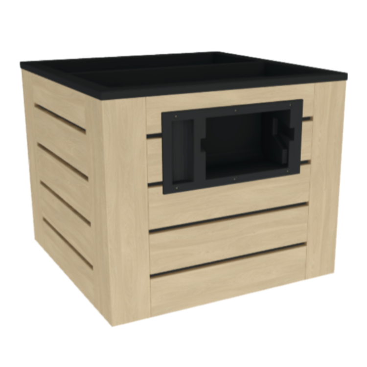 Orchard Bins | Produce Display | The Marco Company-CLS3636OBHWL