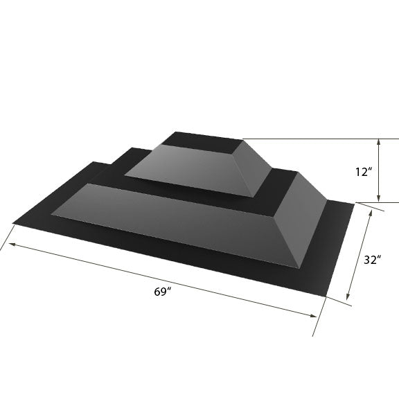 Produce end cap riser | Produce Display | The Marco Company-EC-327A